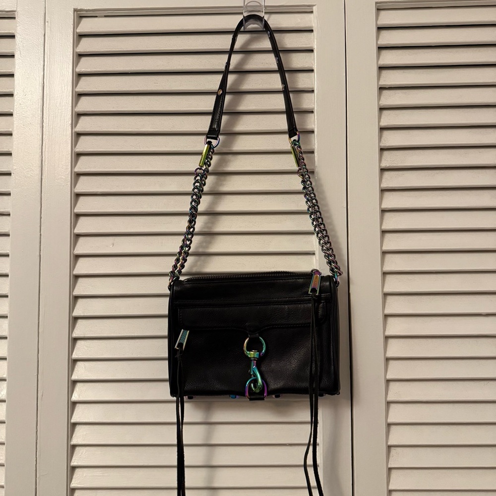 Rebecca Minkoff Mini Mac Oil Slick